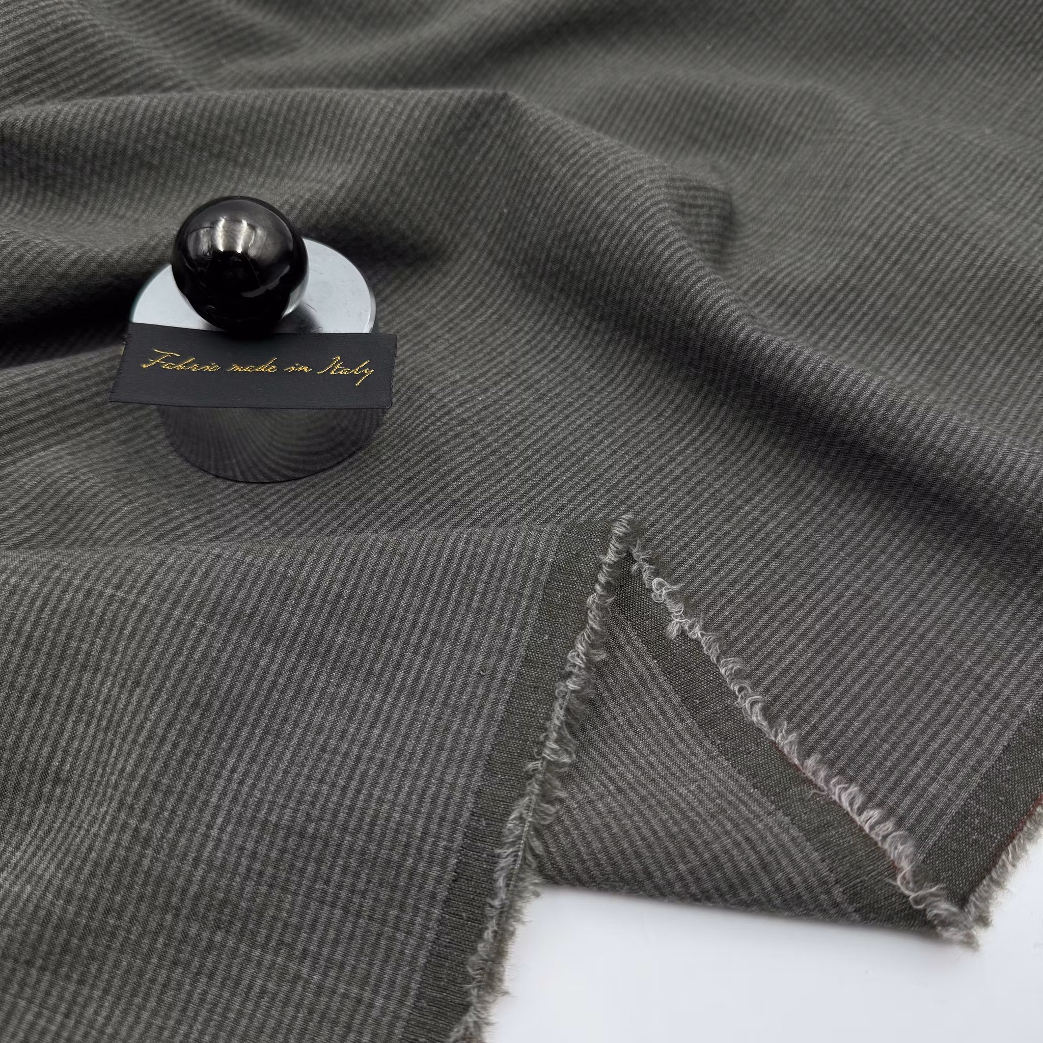 2,5m Ullbäckebölja smalrand mörkgrön