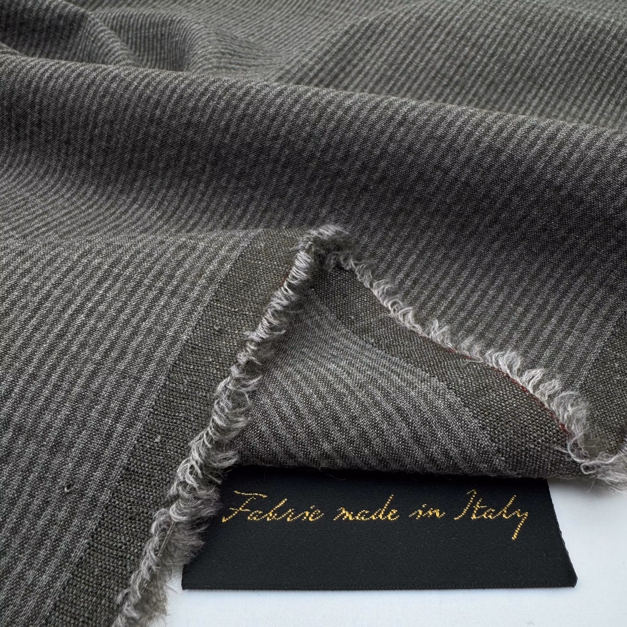 2,5m Ullbäckebölja smalrand mörkgrön