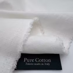 1,5m Bomull ripstop gräddvit