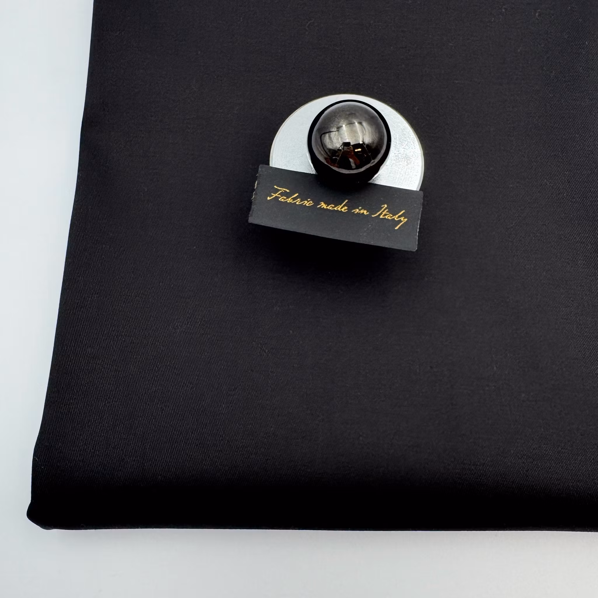 1,45m Bomull/elastan svart chinos Dio*