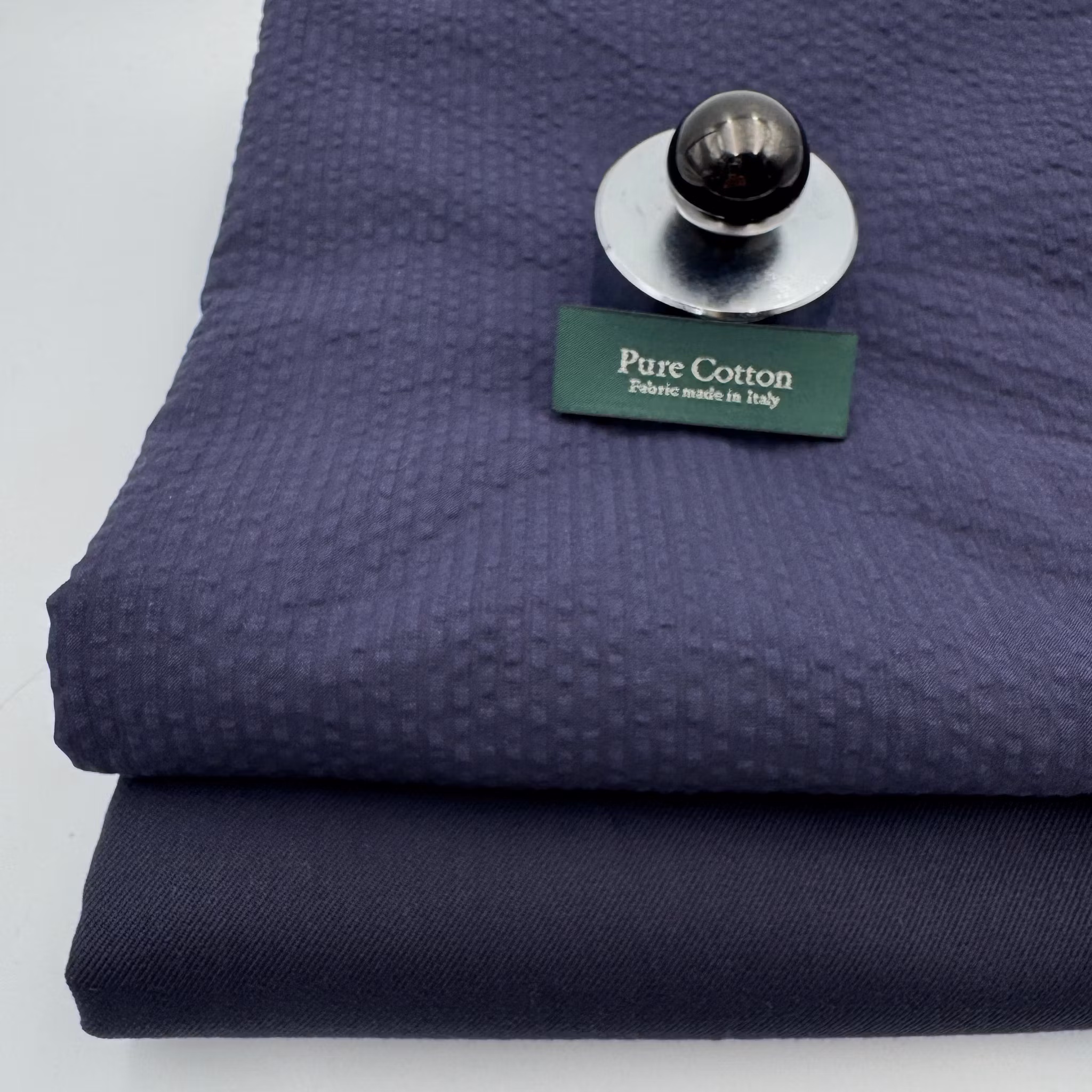 1,5m Bomullsbäckebölja marin