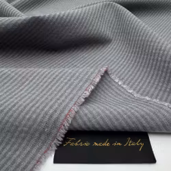 1,7m Ullbäckebölja smalrand grå