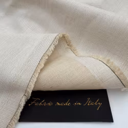 1,5m Lin/bomull ljusbeige Hugo B***