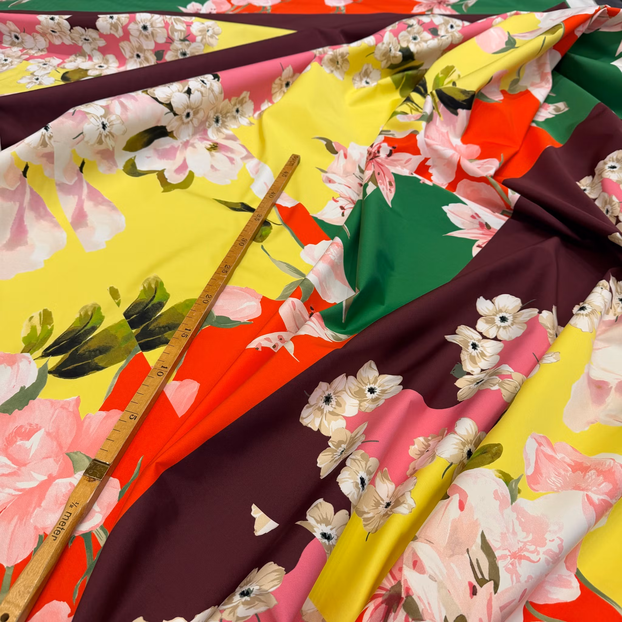 2,1m poplinrapport blommig Valentin* mer tryckfel