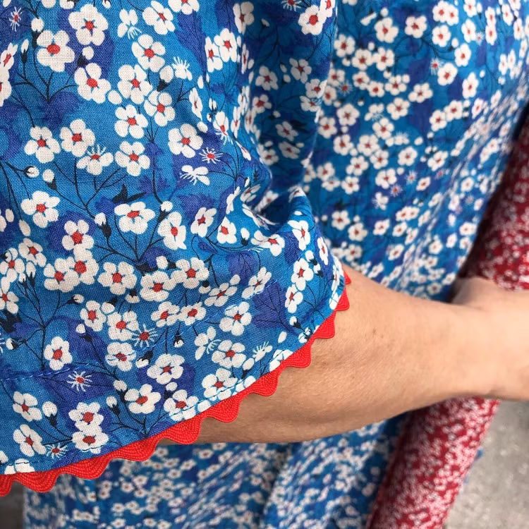 Box pleat dress (XS-2XL)