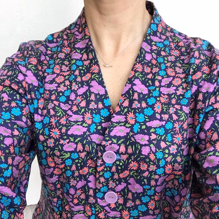 V-neck jumpsuit (XS-L)