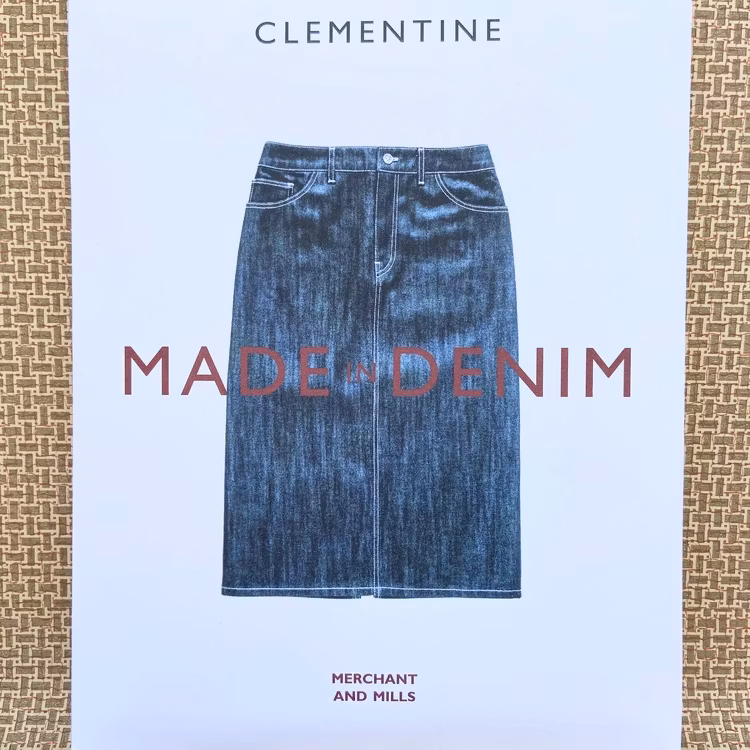 The Clementine - jeanskjol (6-18)