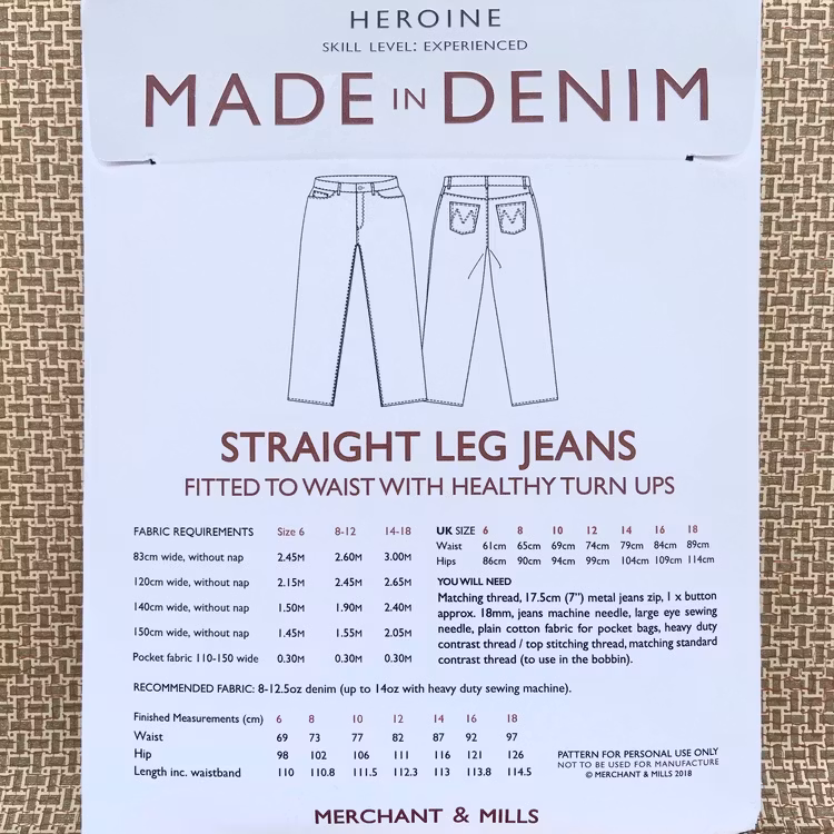 The Heroine - jeans (6-18)