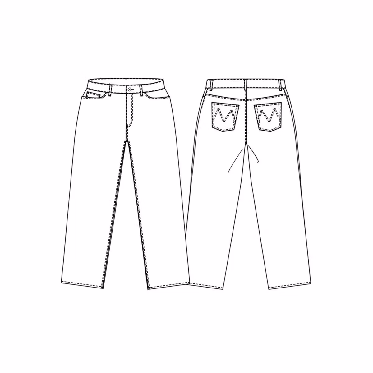 The Heroine - jeans (6-18)