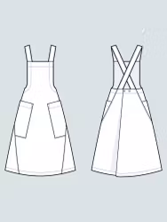 Apron dress (XS-L)