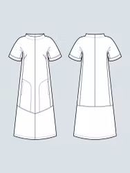 Cap sleeve dress (XS-2XL)