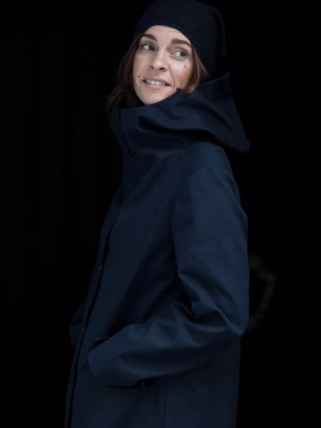 Hoodie parka (XS-2XL)