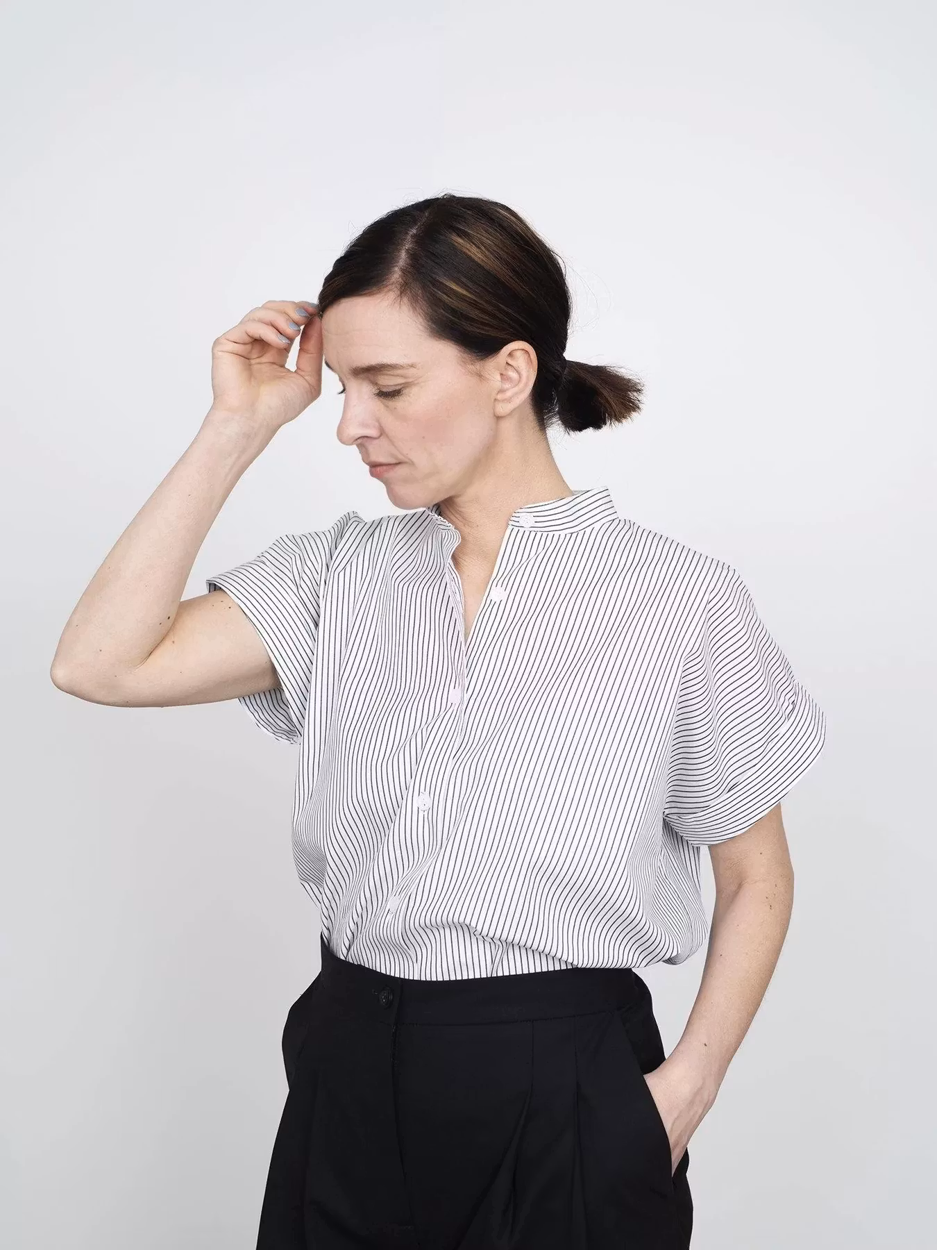 Cap sleeve shirt (XS-L)