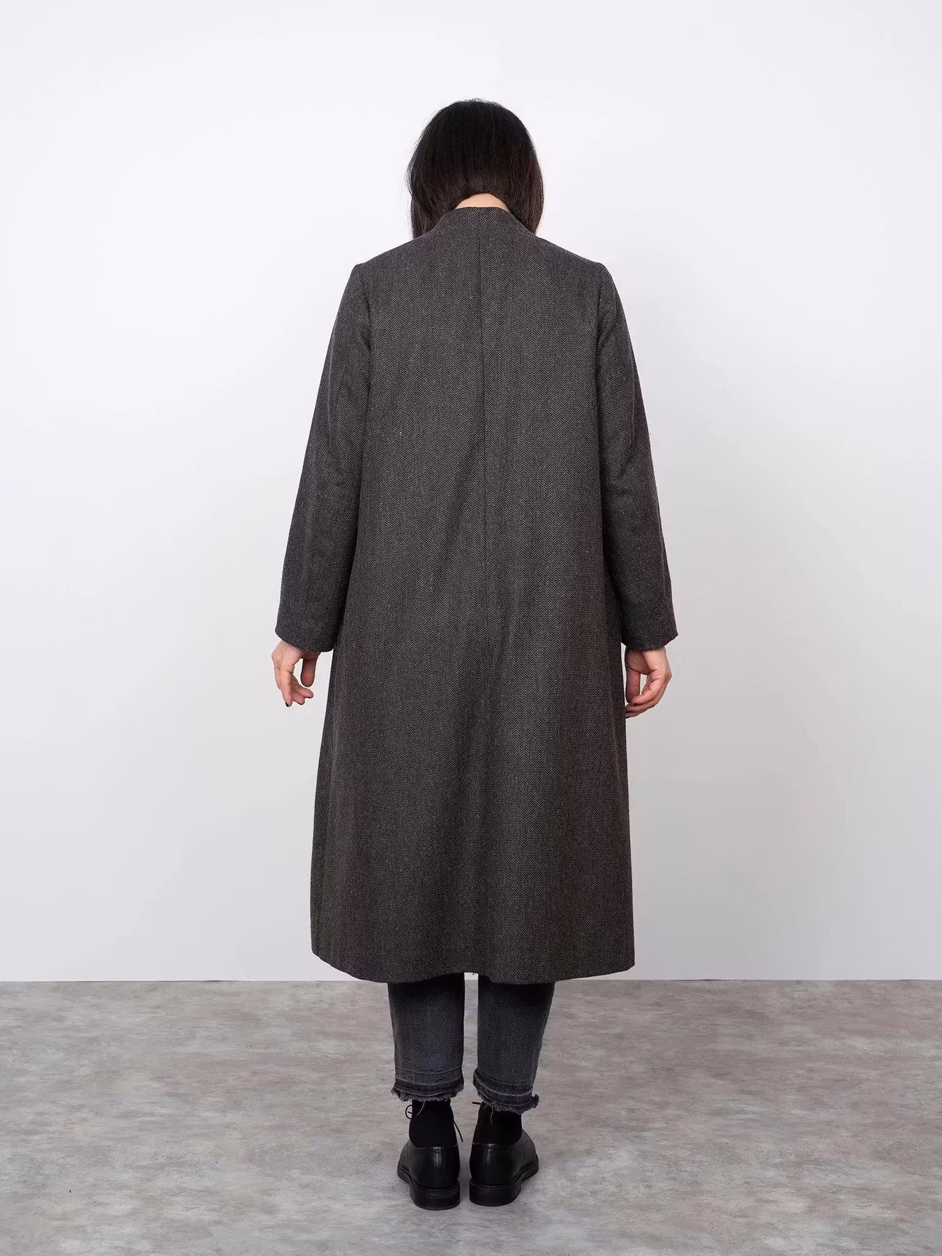 V-neck coat (XS-L)