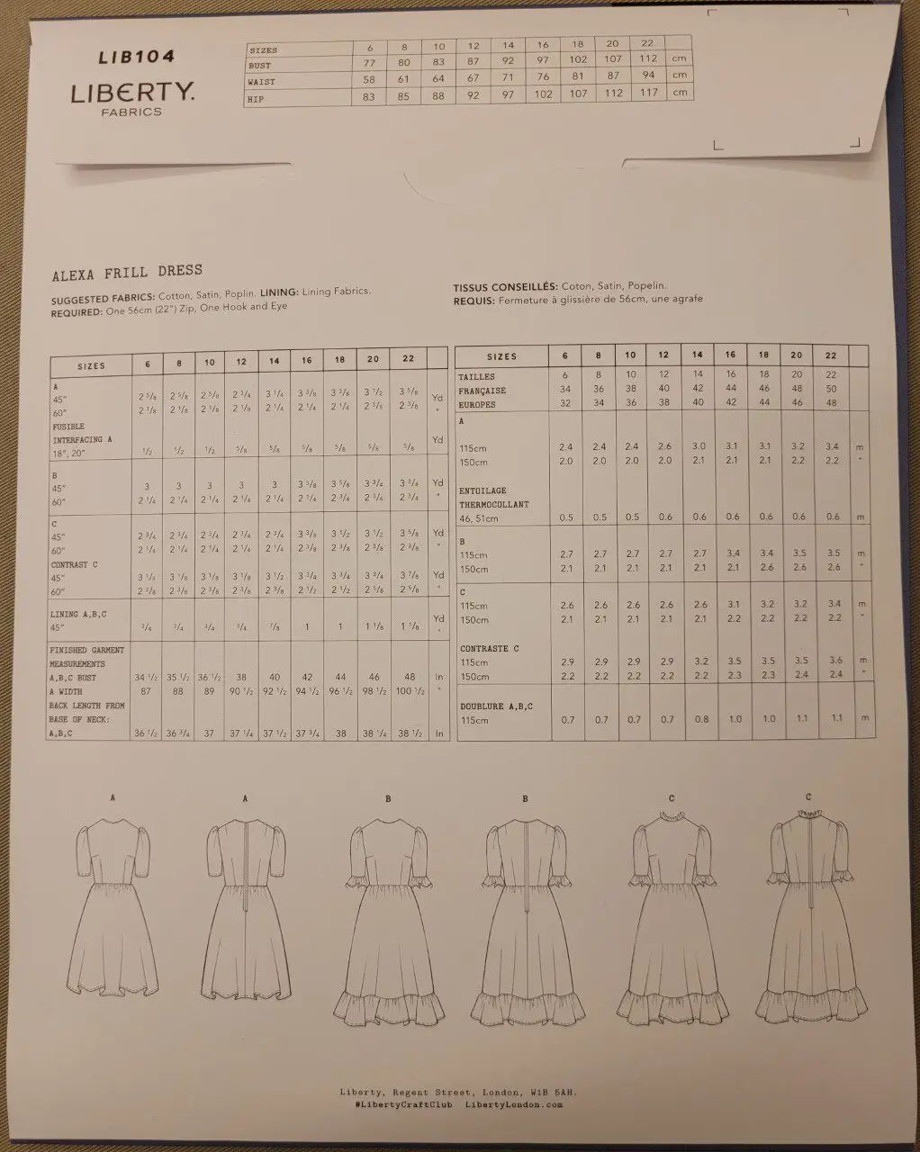 Alexa frill dress