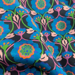 Libertytyg Silk Satin - Revival Turkos