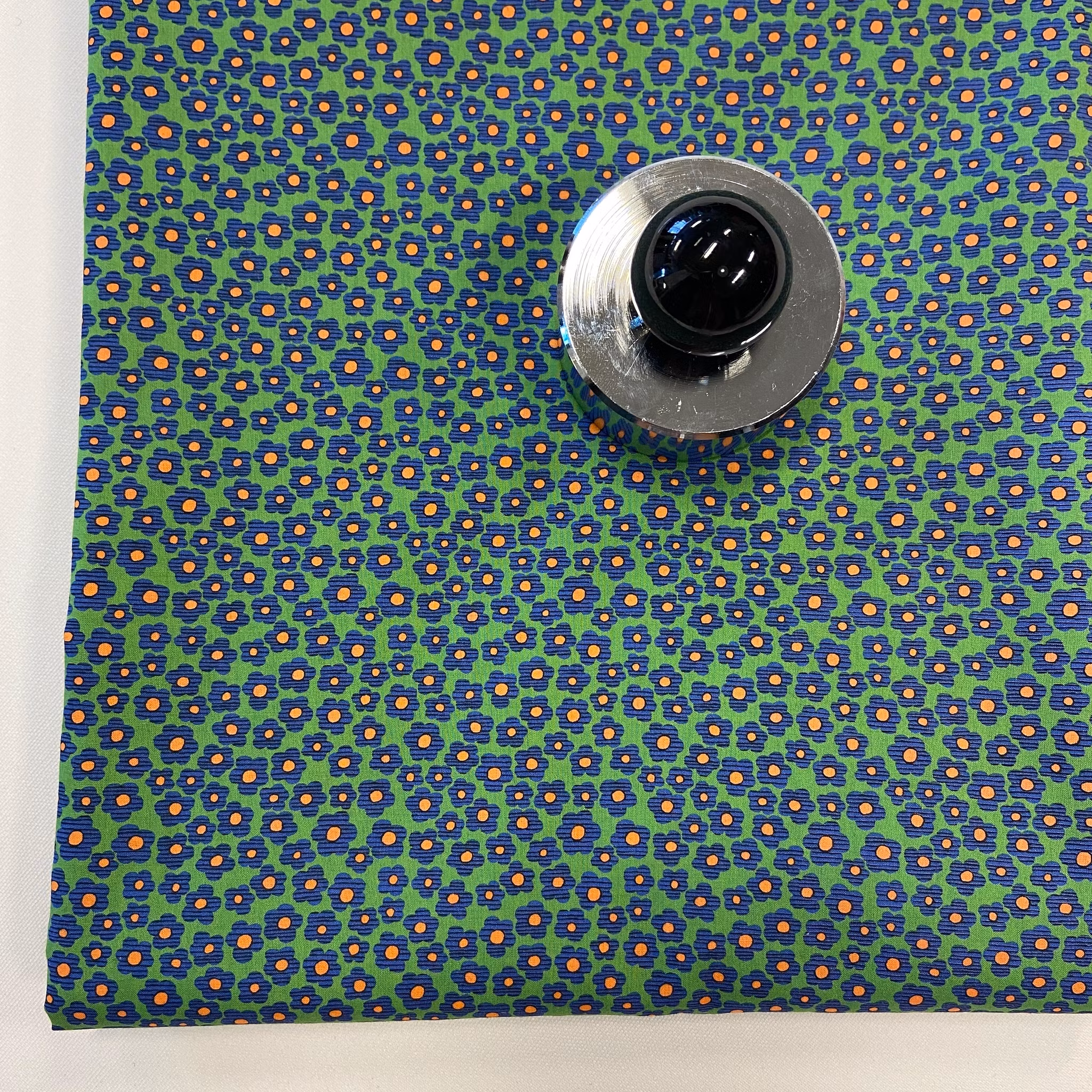 Libertytyg Tana Lawn - Fauna Grön/Blå
