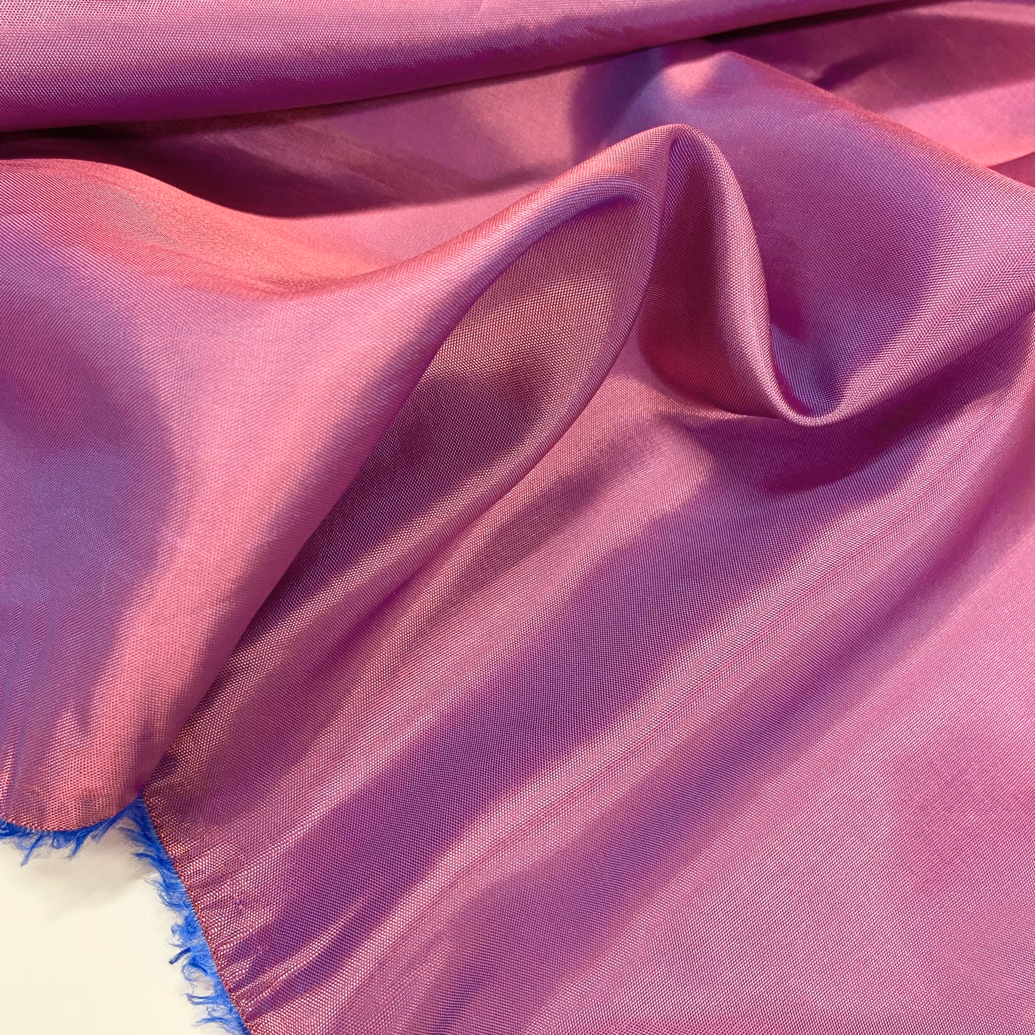 Viskosfoder rosa skimrande