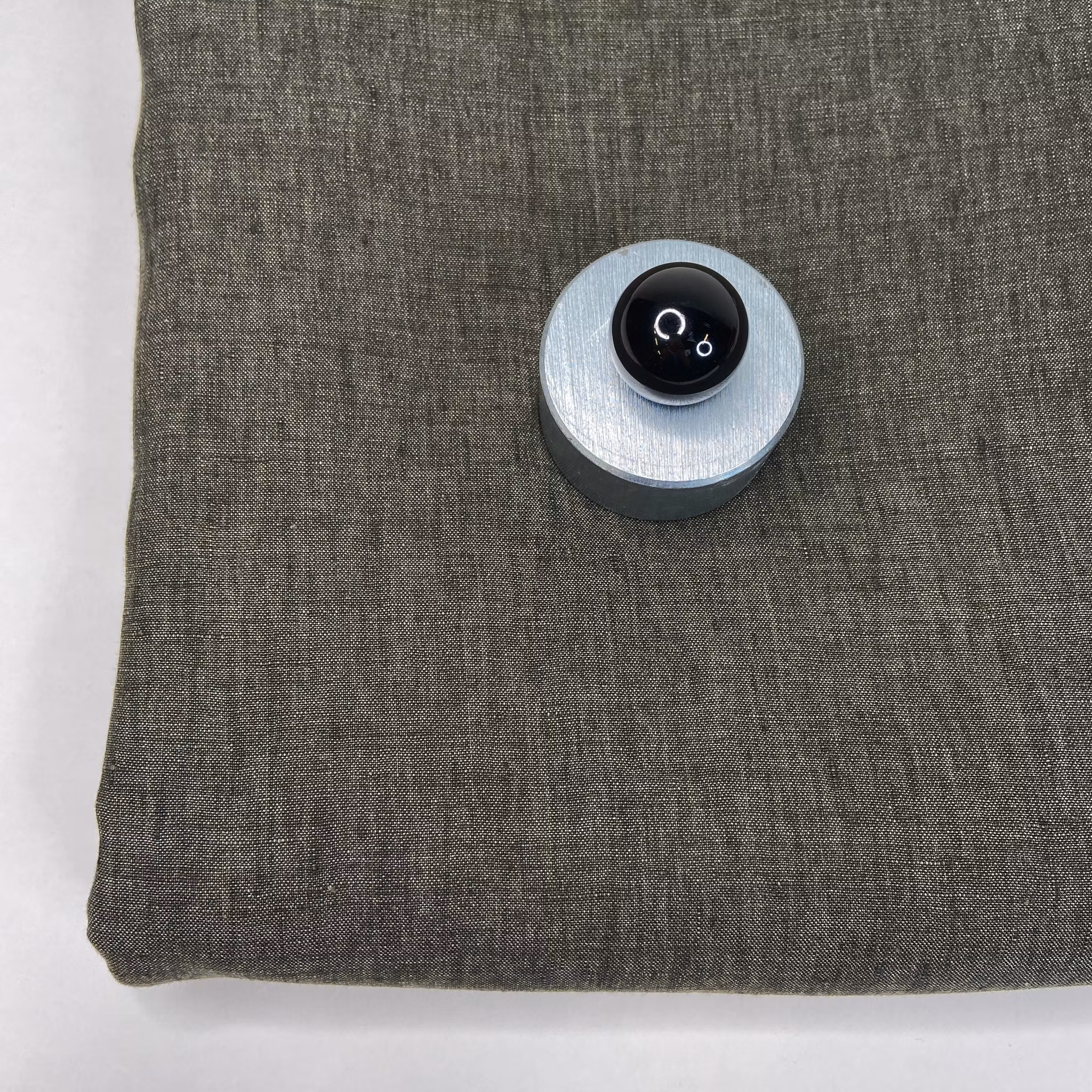 Lin, melerad, mörkgrön/khaki