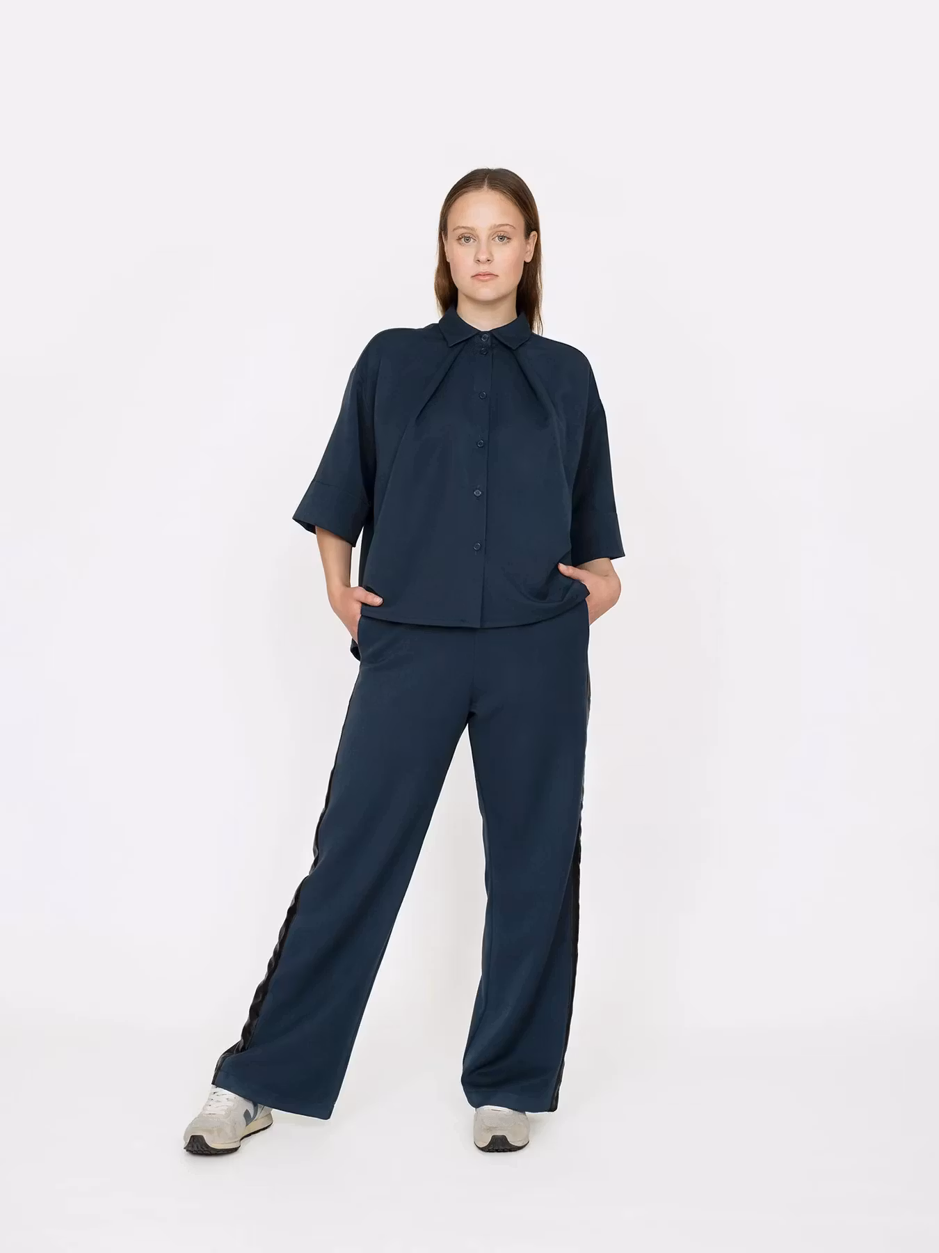 Front Pleat Shirt (XS-L)