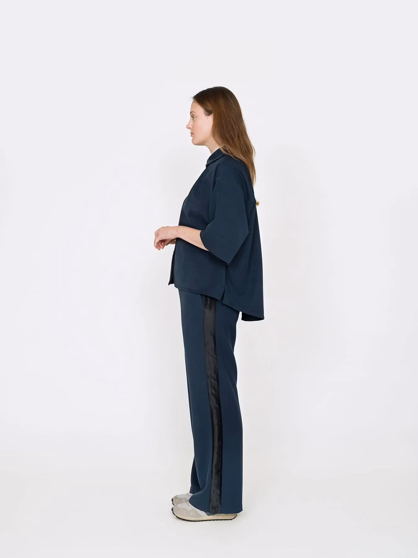 Front Pleat Shirt (XS-L)