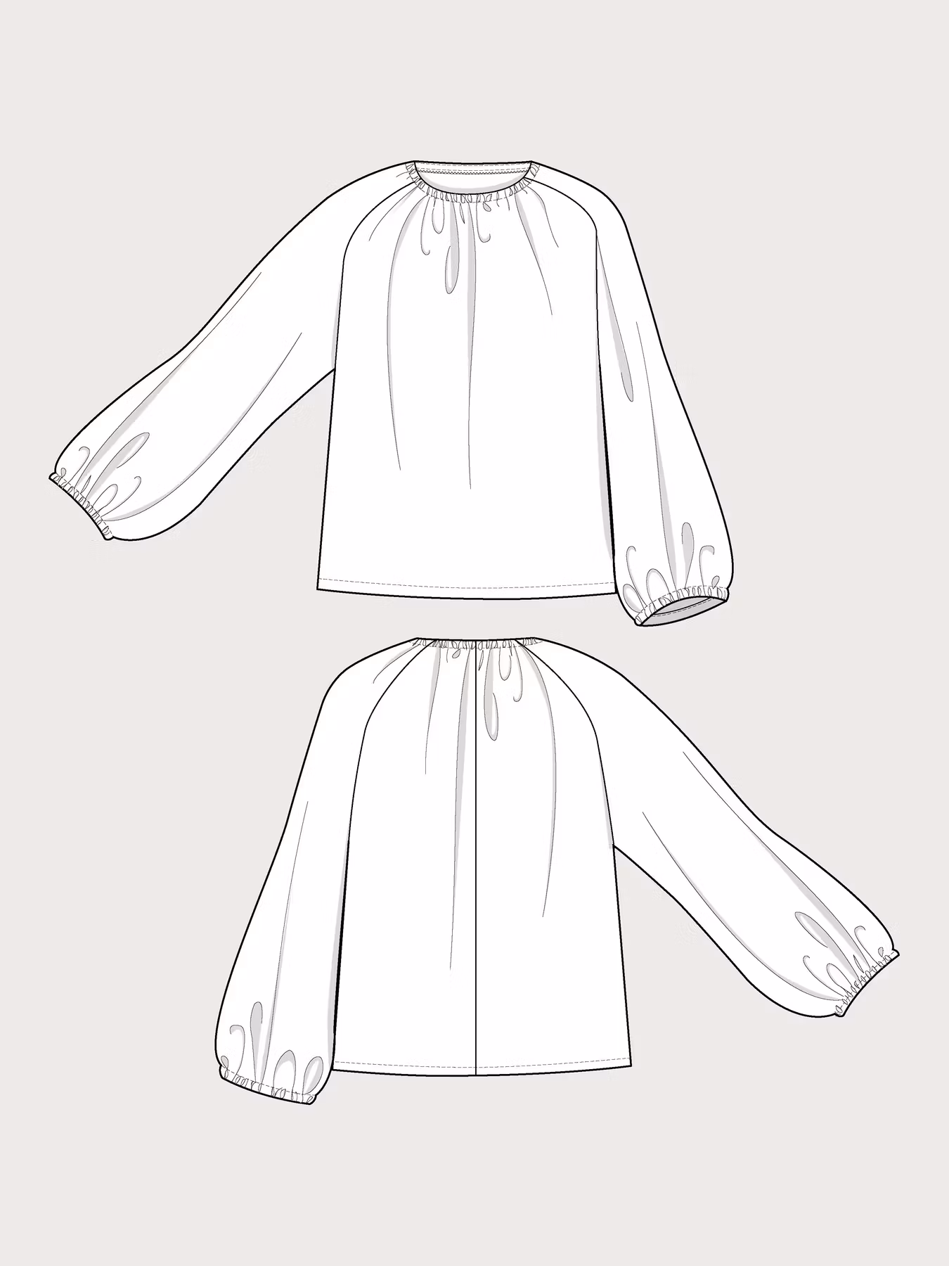 Billow Blouse (XS-L)