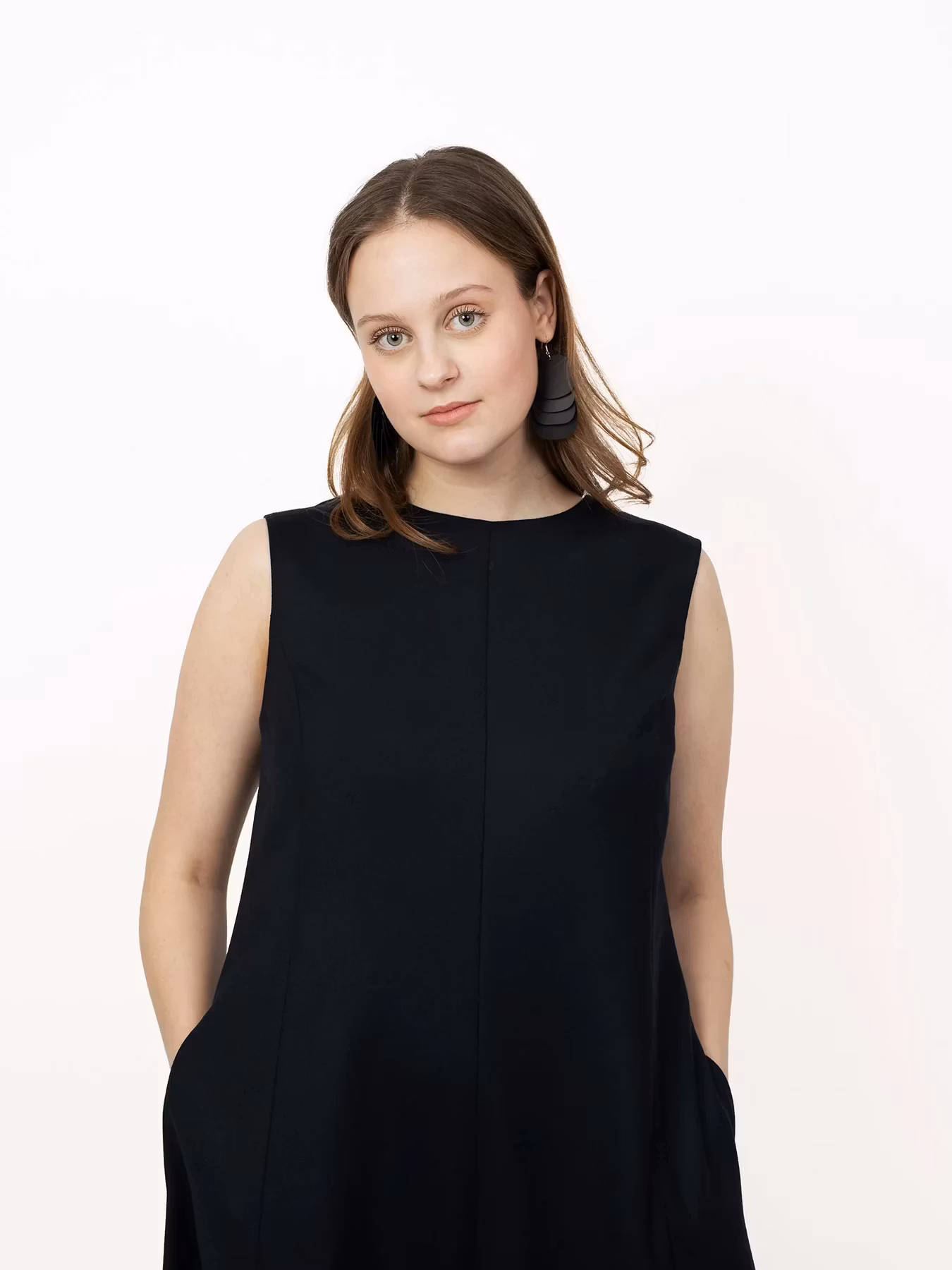 Balloon Sleeve Dress (XS-L)