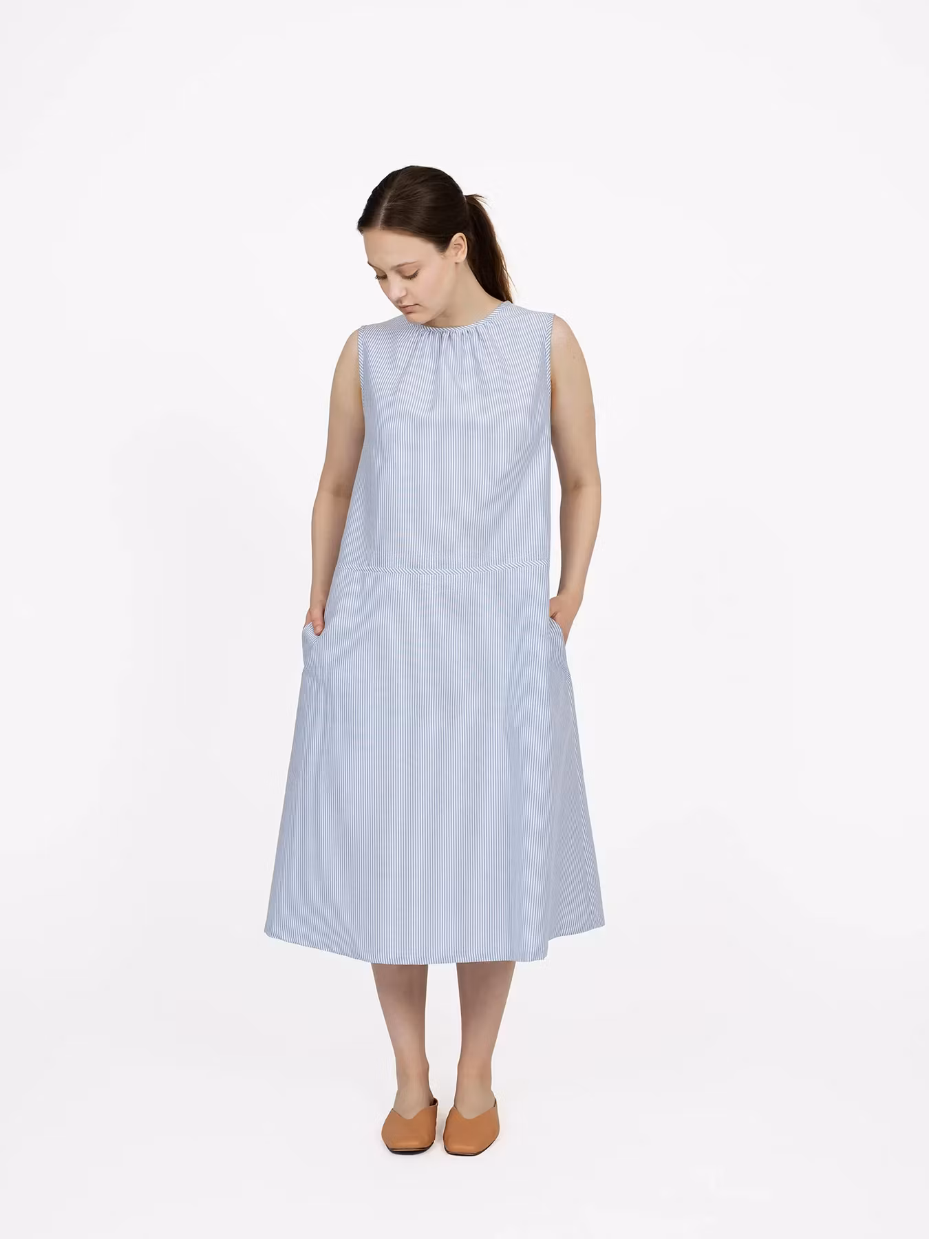 Drop Waist Dress (L-3XL)