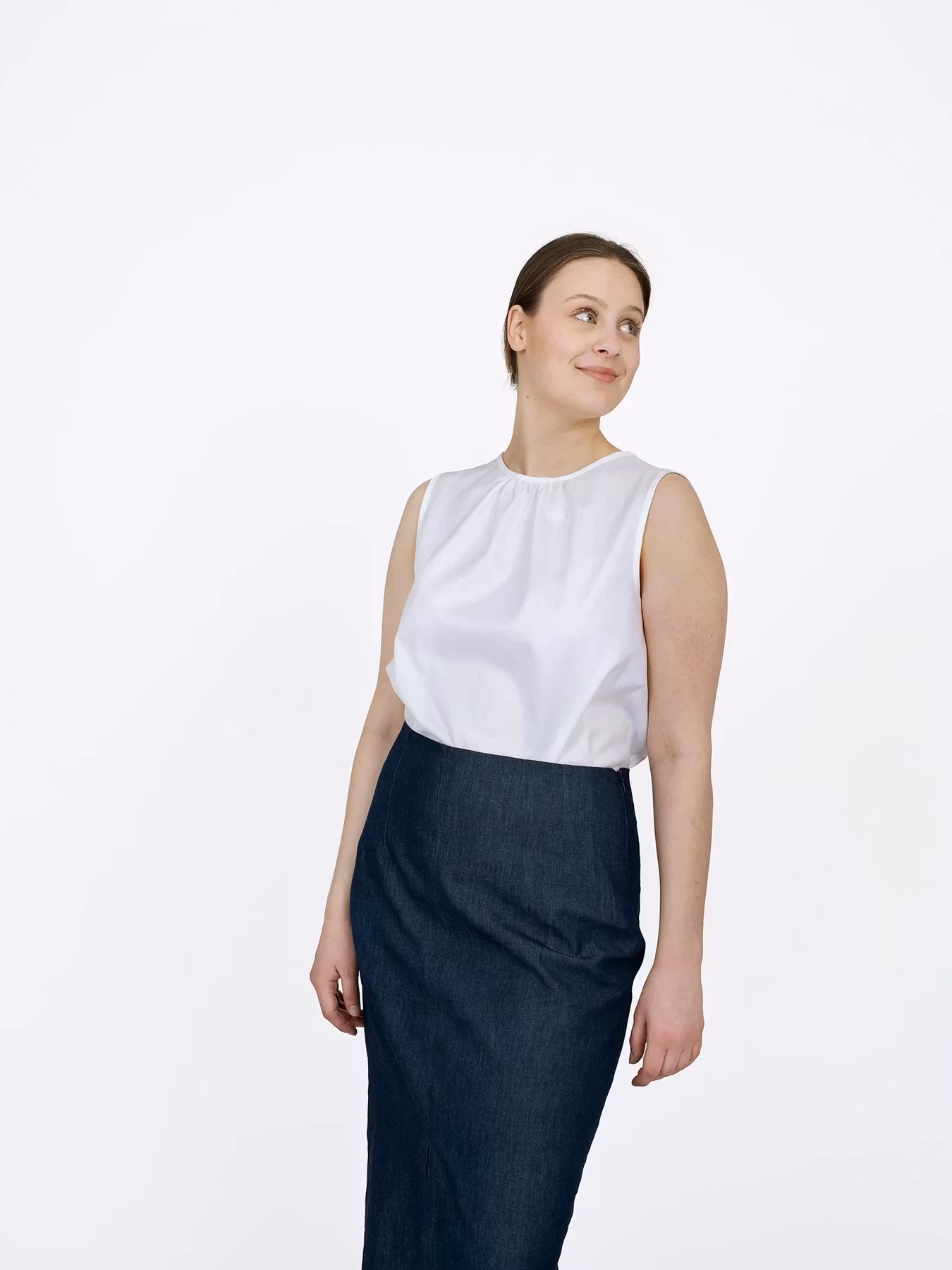 Drop Waist Dress (L-3XL)