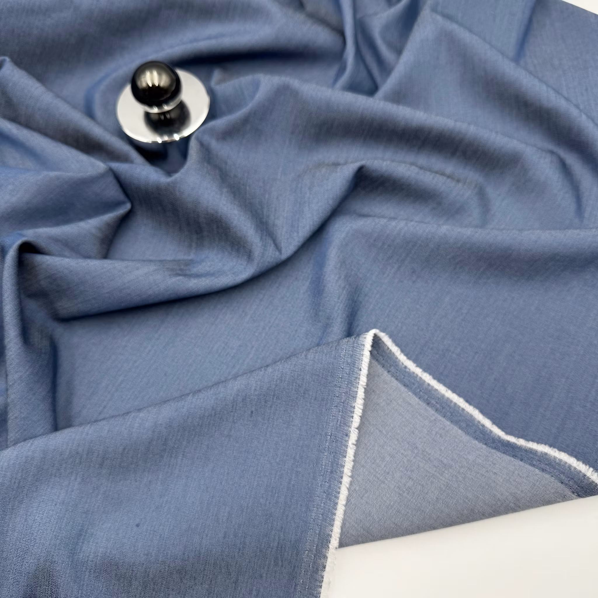 Bomull/lyocell jeansblå