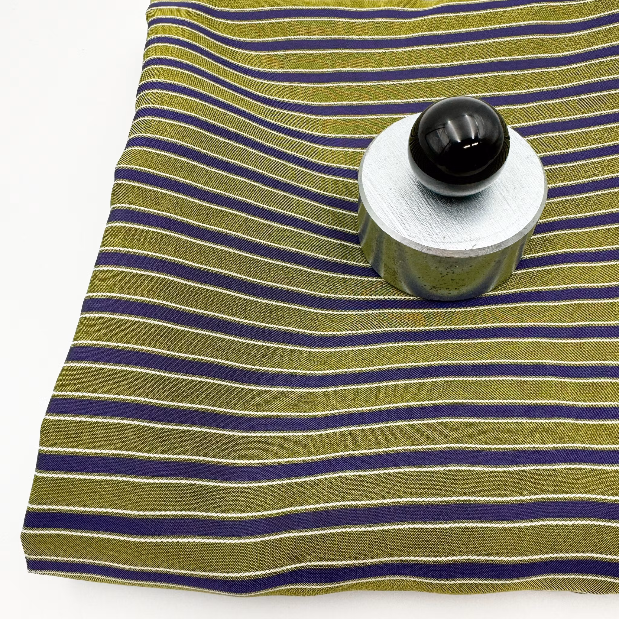 Viskosfoder lime/lila Versac*