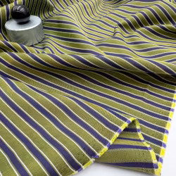 Viskosfoder lime/lila Versac*