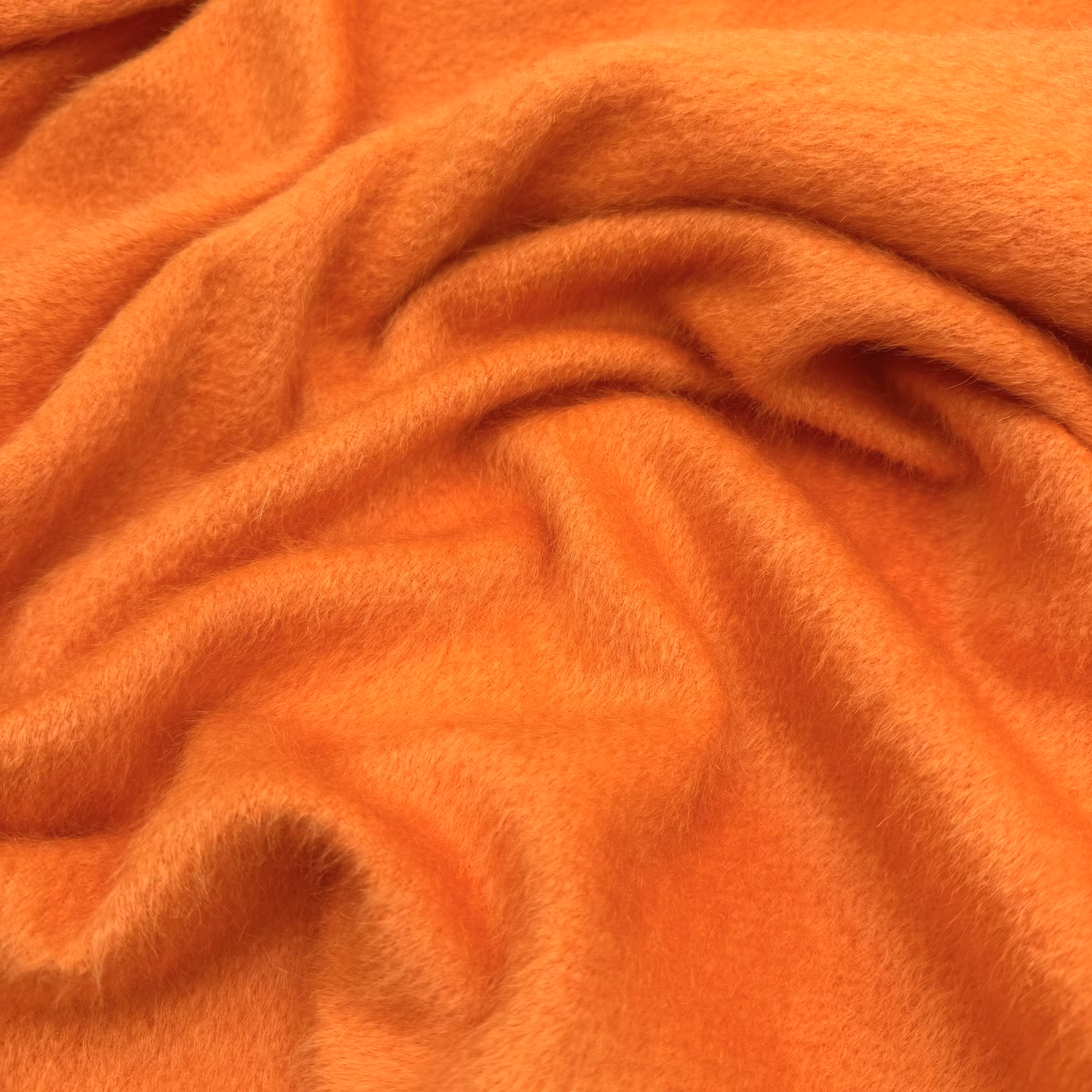 Alpacka/ull orange päls