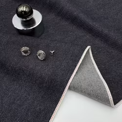 Ull/bomull japansk selvedge denim