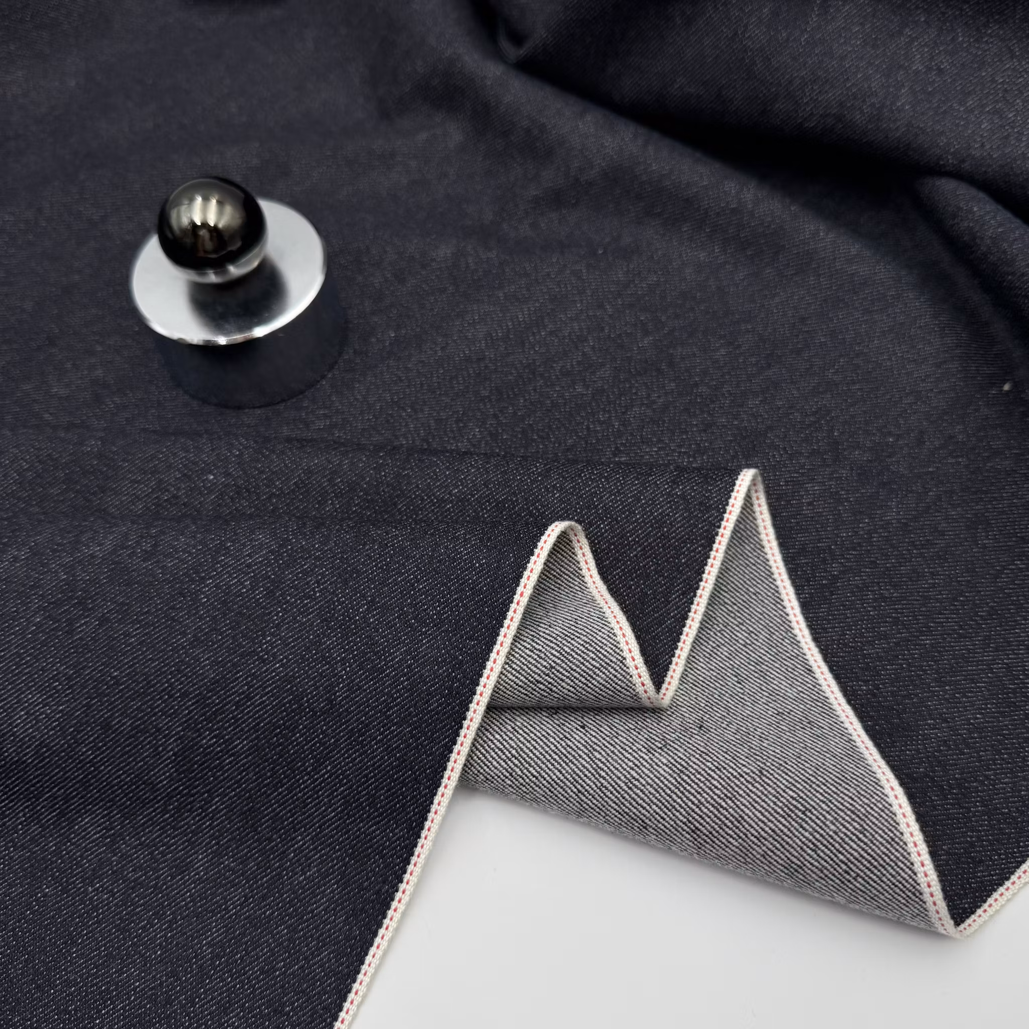 Ull/bomull japansk selvedge denim