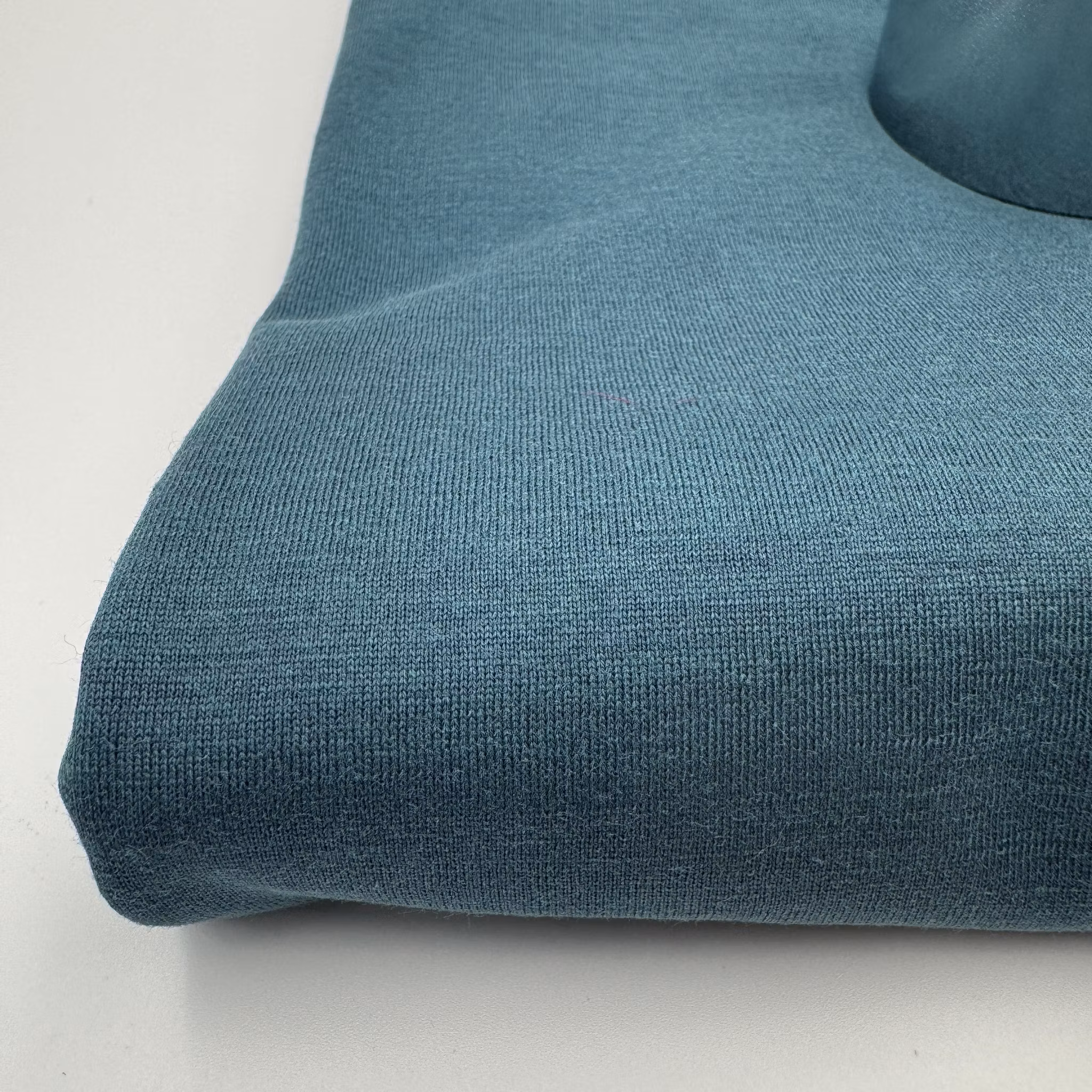 Bomull/sidentrikå petrol