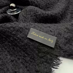 3m ullbouclé svart