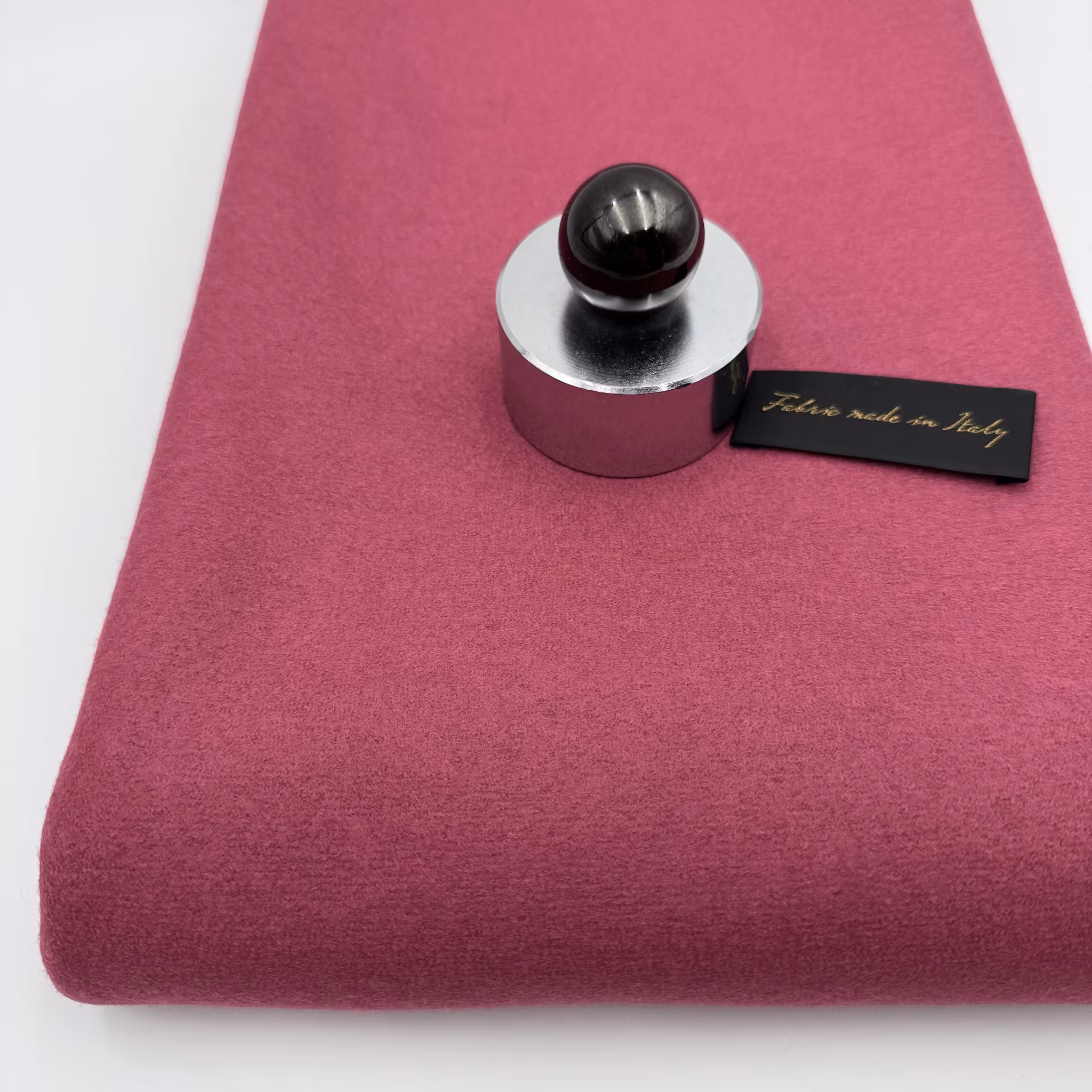 1,5m Kokt ull hallonrosa