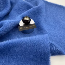 Alpacka päls himmelsblå
