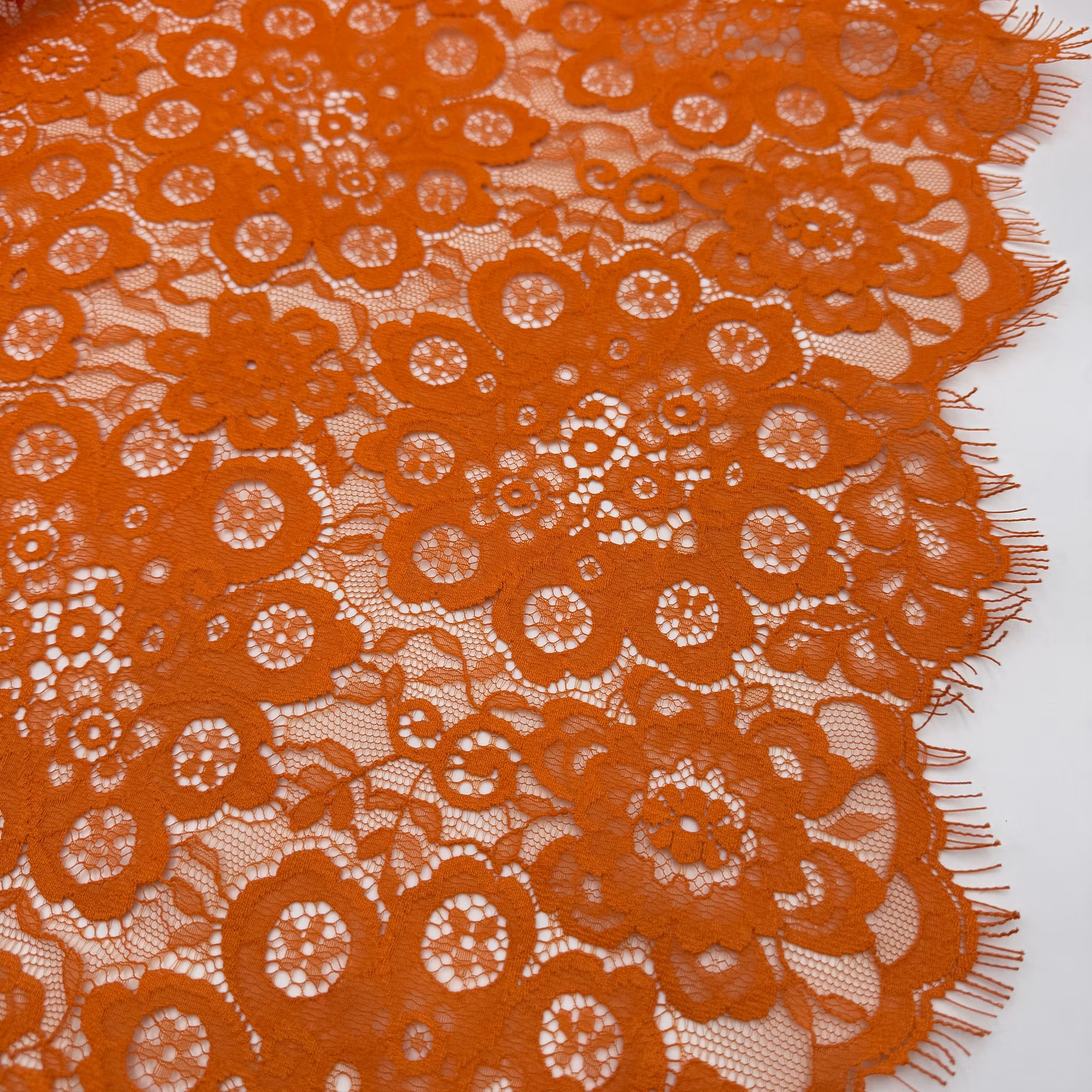 3m bomullsspets orange Valentin*