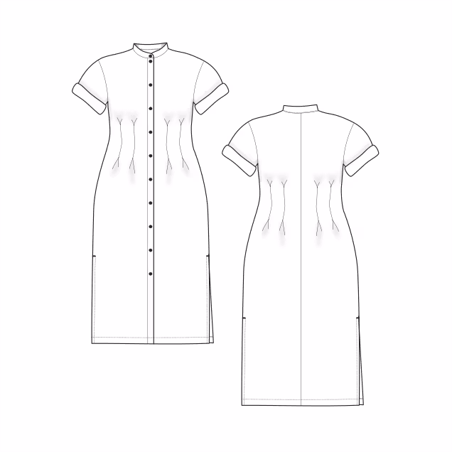 Vera Shirt Dress 32-62