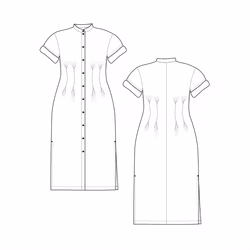 Vera Shirt Dress 32-62
