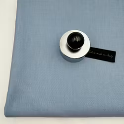 1,5m ull/bomullsdenim ljusblå Loro P****