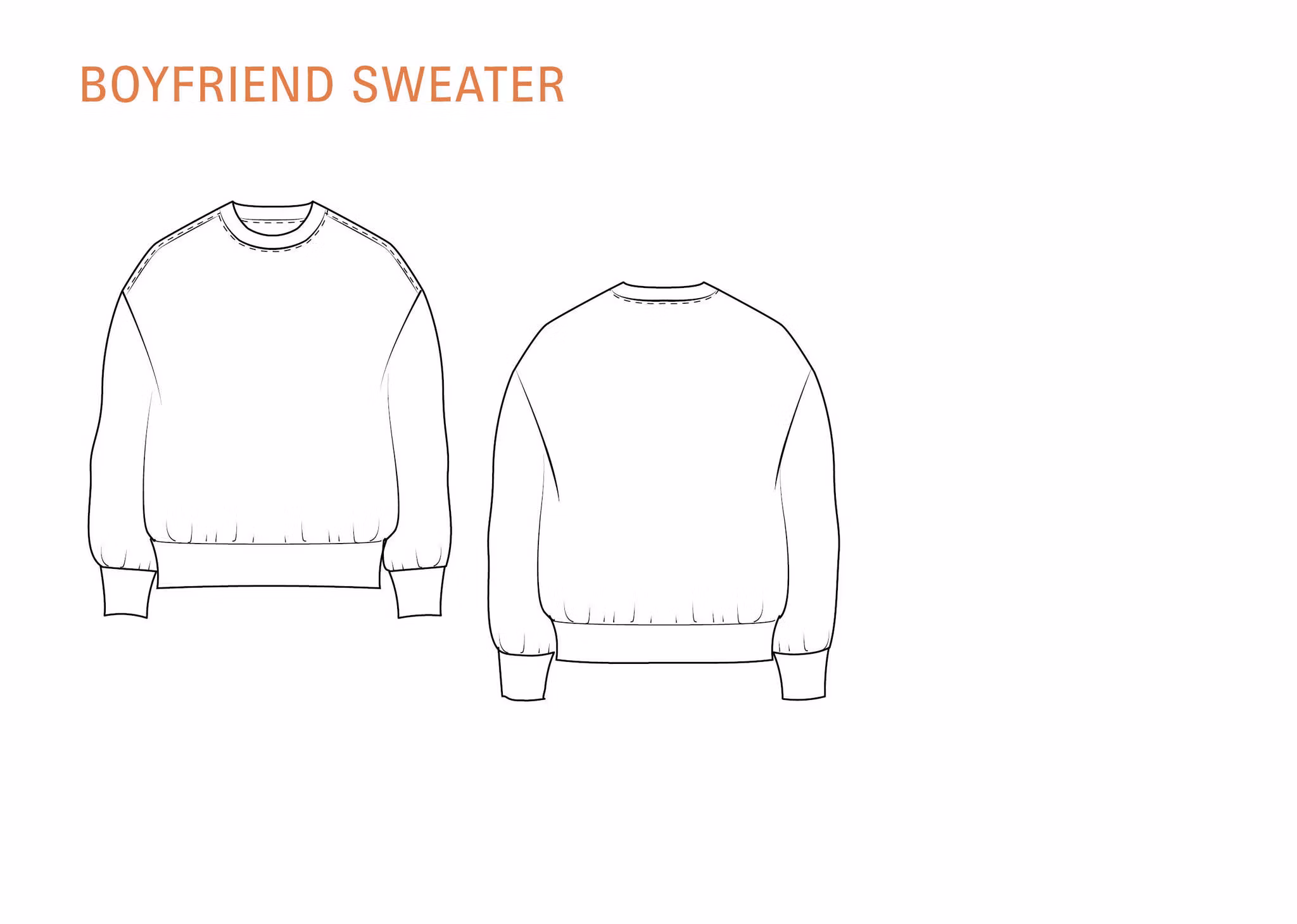 Boyfriend sweater