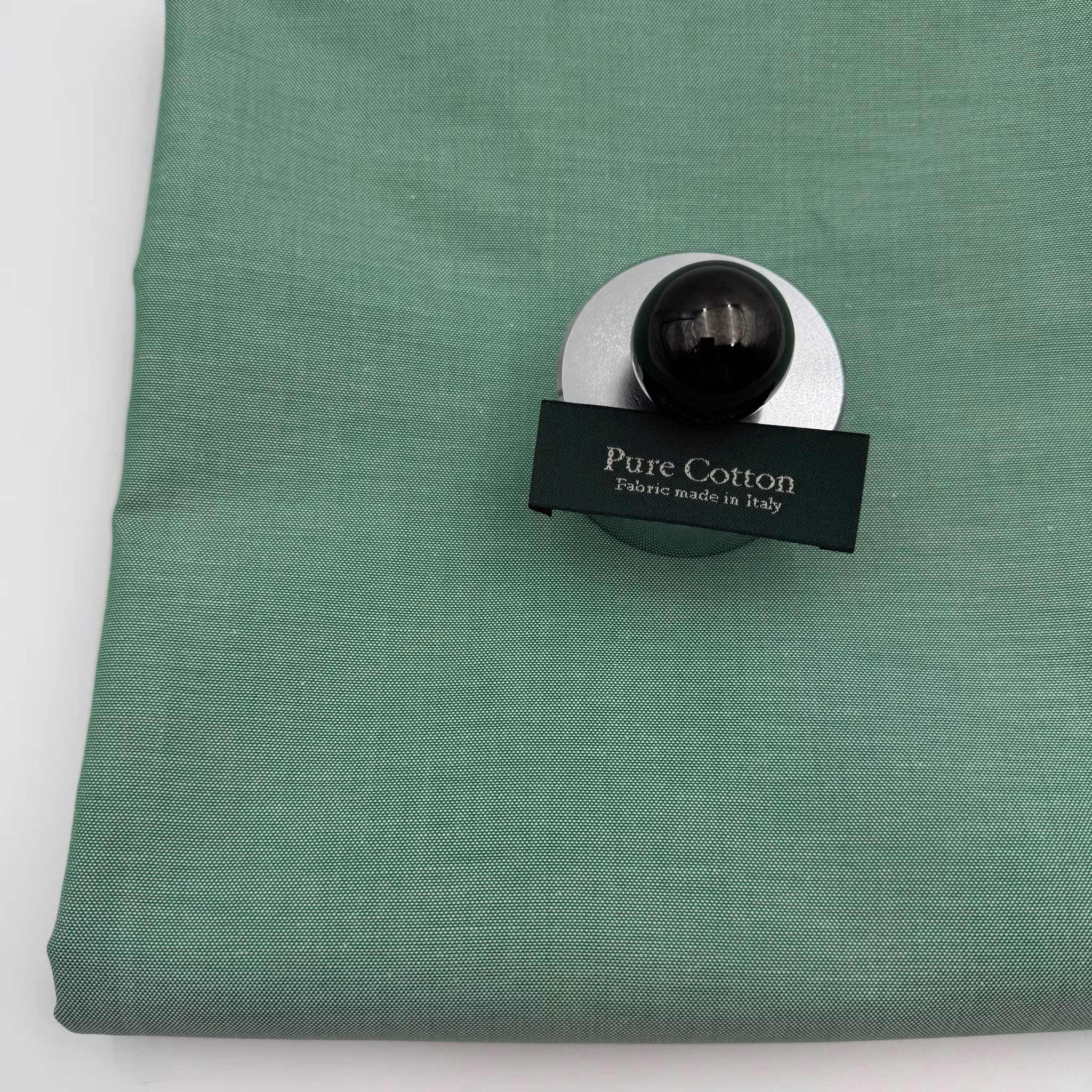 Bomull oxford grön Etr*