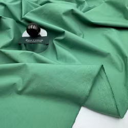 Bomullspoplin grön Arman*