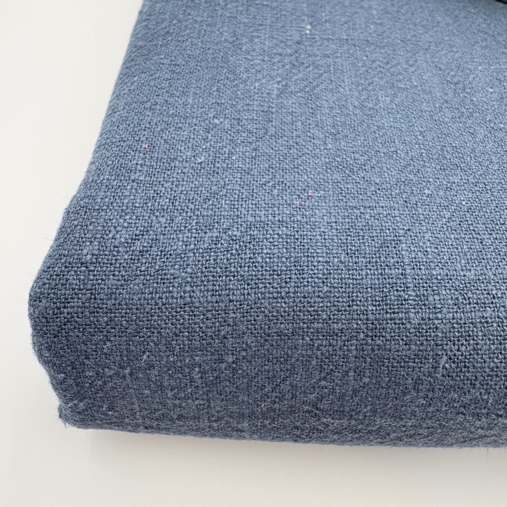 Stentvättat lin blågrå