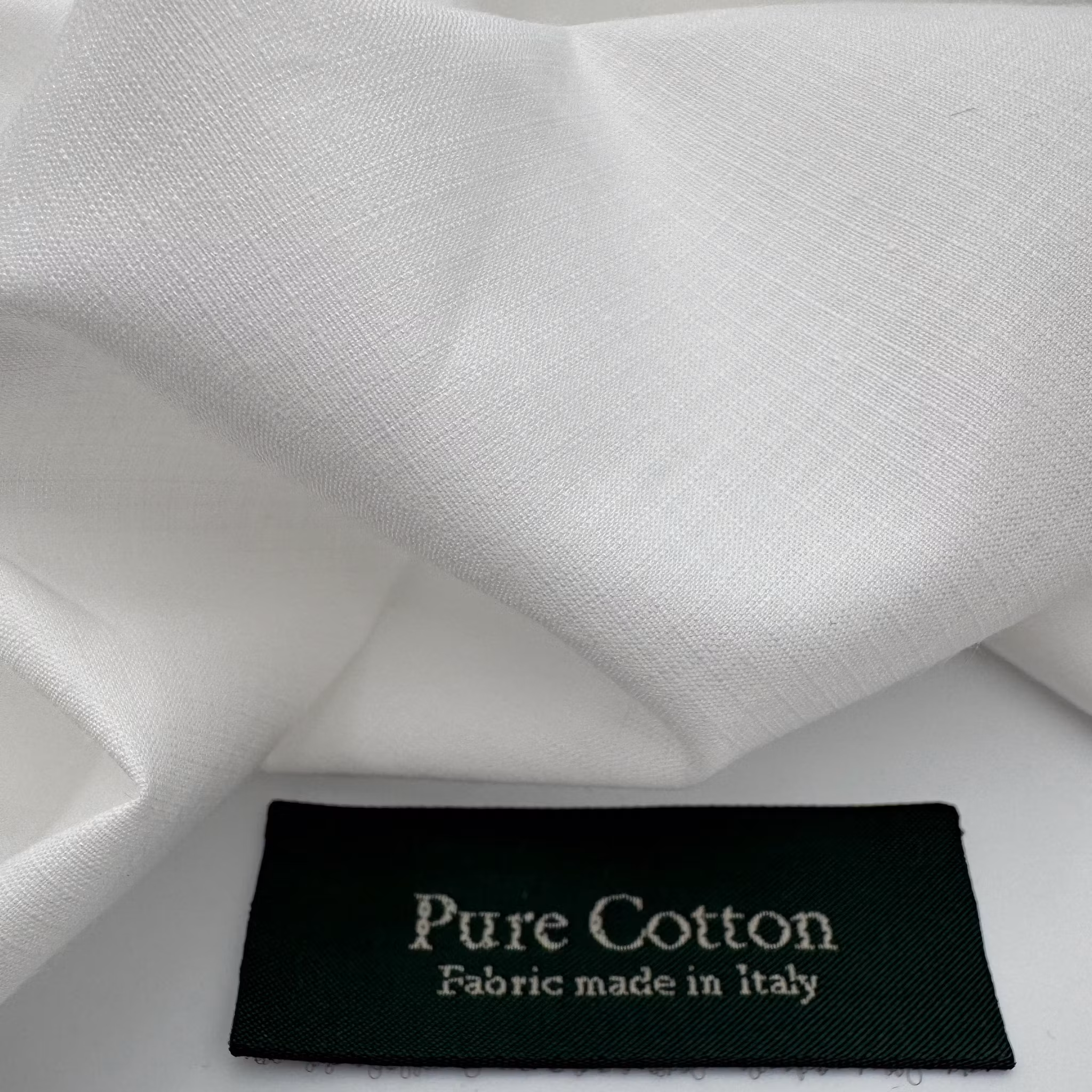 PANGERBJUDANDE 3m poplin vit Arman*