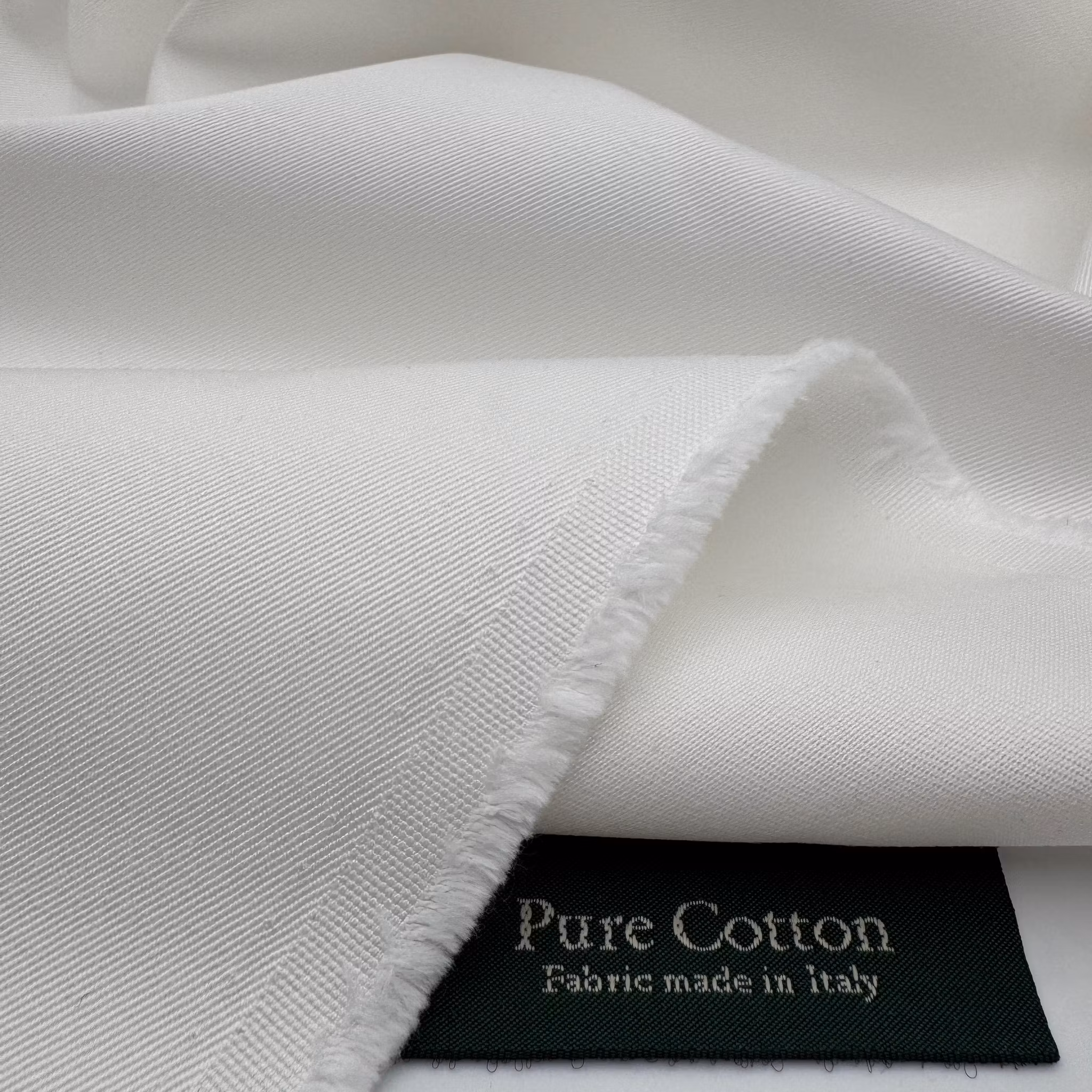 PANGERBJUDANDE 3m vit bomullstwill Dio*