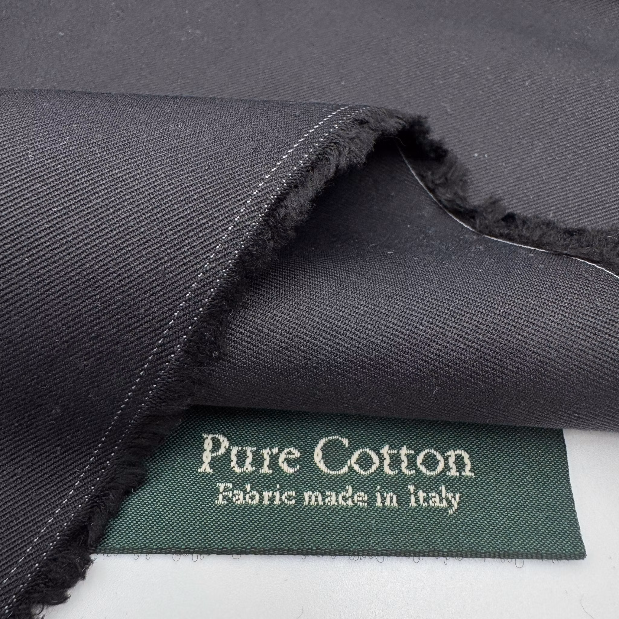 Bomull svart trench/chinos Dio*